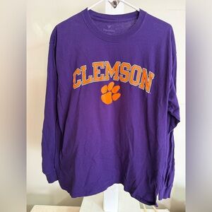 Fanatics Clemson Long Sleeve Tee Shirt